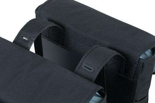 Kolesarske torbe Basil GO Double Bicycle Bag Solid Black 32 L - 3
