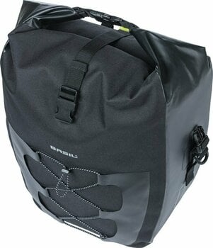 Kolesarske torbe Basil Navigator Waterproof L Single Pannier Bag Black L 31 L - 3