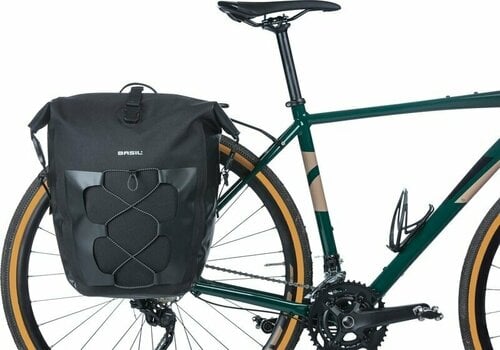 Bicycle bag Basil Navigator Waterproof L Single Pannier Bag Black L 31 L - 5