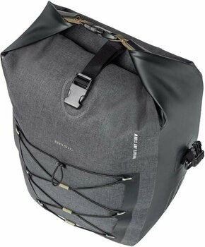 Kolesarske torbe Basil Navigator Storm L Single Pannier Bag Black L 31 L - 6