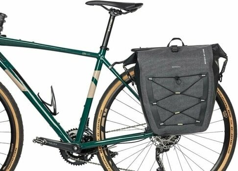 Bicycle bag Basil Navigator Storm L Single Pannier Bag Black L 31 L - 7