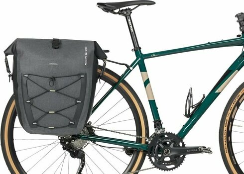 Bicycle bag Basil Navigator Storm MIK SIDE L Single Pannier Bag Black L 31 L - 7