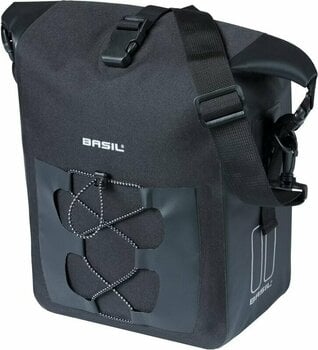 Cyklistická taška Basil Navigator Waterproof M Single Pannier Bag Black M 12 L - 2