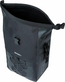 Bicycle bag Basil Navigator Waterproof M Single Pannier Bag Black M 12 L - 6