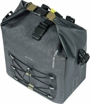 Bicycle bag Basil Navigator Storm M Single Pannier Bag Black M 15 L - 3