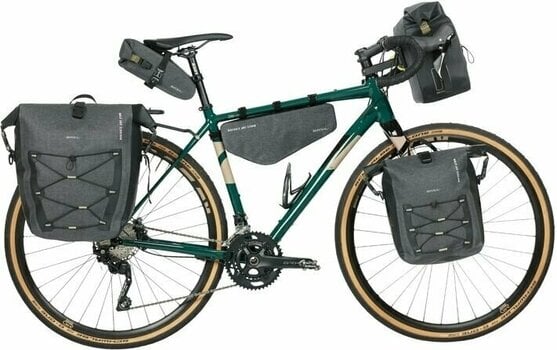 Fahrradtasche Basil Navigator Storm M Single Pannier Bag Rahmentasche Black M 15 L - 9