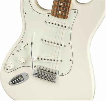 Guitare électrique pour gauchers Fender Standard Stratocaster LH Pau Ferro Arctic White - 5