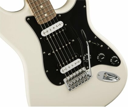 Elektrische gitaar Fender Standard Stratocaster HH Pau Ferro Olympic White - 5