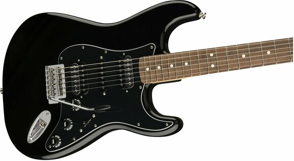 Elektromos gitár Fender Standard Stratocaster HSH Pau Ferro Black - 3