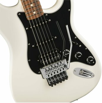 Elektrische gitaar Fender Standard Stratocaster HSS Floyd Pau Ferro Olympic White - 5