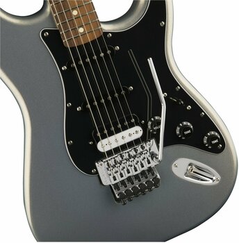 Elektrische gitaar Fender Standard Stratocaster HSS Floyd Pau Ferro Ghost Silver - 5