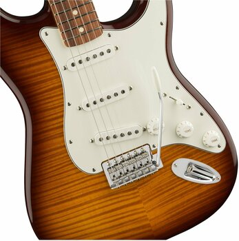 Guitare électrique Fender Standard Stratocaster Plus Top Pau Ferro Tobacco Sunburst - 4