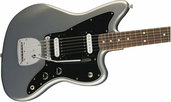 Electric guitar Fender Standard Jazzmaster HH Pau Ferro Ghost Silver - 4