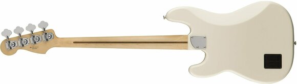 4-kielinen bassokitara Fender Deluxe Active Precision Bass Special PF Olympic White - 2