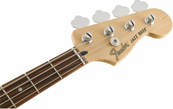 Elektrická baskytara Fender Deluxe Active Jazz Bass PF Olympic White - 3
