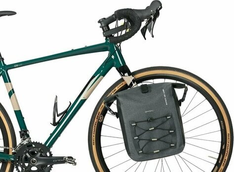 Bicycle bag Basil Navigator Storm MIK SIDE M Single Pannier Bag Black M 15 L - 7