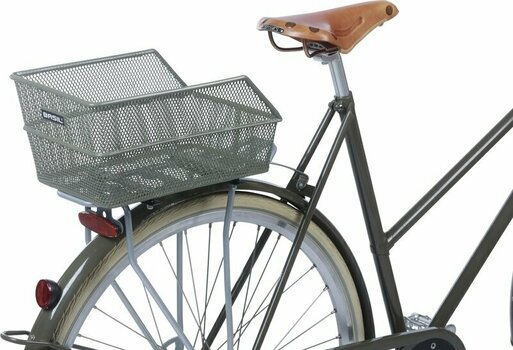 Csomagtartó Basil Cento S Bicycle Basket Rear Olive Green S Kosarak - 5