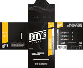 Struny pro elektrickou kytaru Henry's Nickel Wound Premium 09-46 Struny pro elektrickou kytaru - 2
