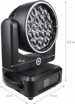 Moving Head Light4Me ZOOM WASH 19X15 RING Moving Head - 4