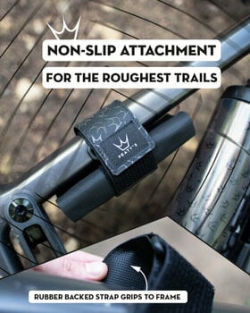 Bicycle bag Peaty's Holdfast Trail Tool Wrap Nightrider Black - 6