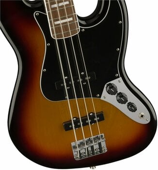 Bas electric Fender 70S Jazz Bass Pau Ferro 3-Tone Sunburst - 5