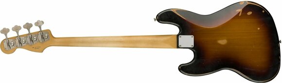 4-string Bassguitar Fender Road Worn 60s J-Bass Pau Ferro 3-Tone Sunburst - 2
