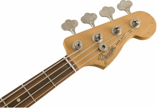 4-string Bassguitar Fender Road Worn 60s J-Bass Pau Ferro Fiesta Red - 3