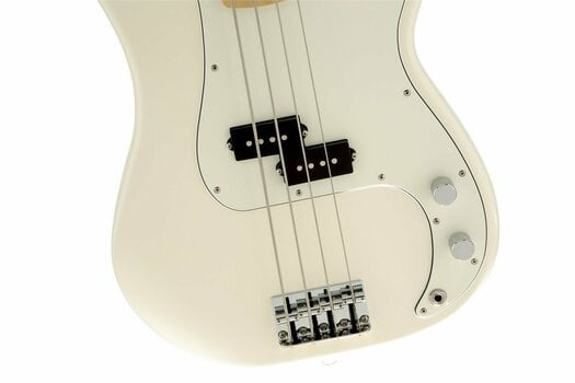 Basse électrique Fender Standard Precision Bass Pau Ferro Arctic White - 3