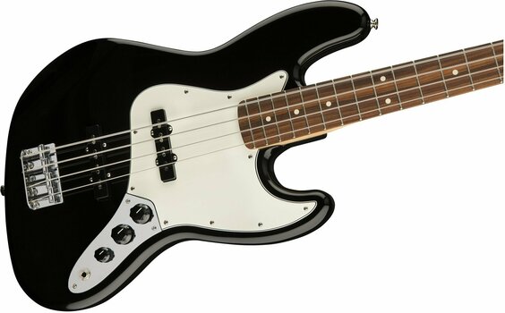 Basso Elettrico Fender Standard Jazz Bass Pau Ferro Black - 3