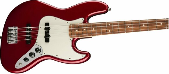 E-Bass Fender Standard Jazz Bass Pau Ferro Candy Apple Red - 4