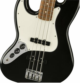 Bas gitara za ljevake Fender Standard Jazz Bass LH Pau Ferro Black - 5