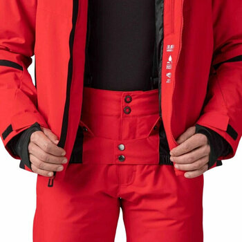 Skijacke Rossignol Fonction Ski Jacket Sports Red M - 13