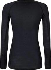 Thermischeunterwäsche Rock Experience Makani 2.0 LS Woman T-Shirt Caviar XL Thermischeunterwäsche - 1