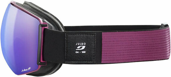 Ski Brillen Julbo Lightyear Black/Purple Reactiv 1-3 High Contrast Blue Ski Brillen - 6