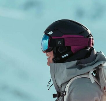 Ski Goggles Julbo Lightyear Black/Purple Reactiv 1-3 High Contrast Blue Ski Goggles - 9