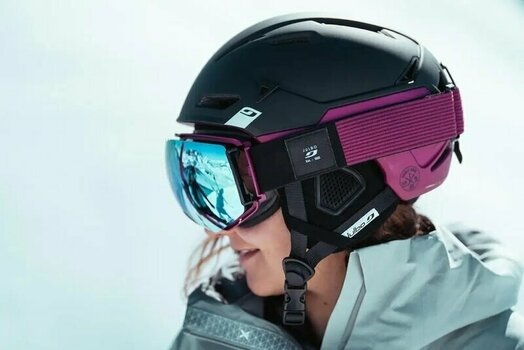 Ski Goggles Julbo Lightyear Black/Purple Reactiv 1-3 High Contrast Blue Ski Goggles - 12