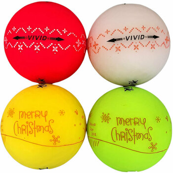 Μπάλες Γκολφ Volvik X-Mas Holiday 4 Pack Golf Balls - 2