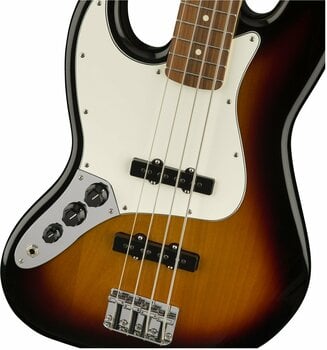 Guitare basse pour gaucher Fender Standard Jazz Bass LH Pau Ferro Brown Sunburst - 3
