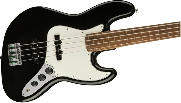 Elektromos basszusgitár Fender Standard Jazz Bass FL Pau Ferro Black - 3