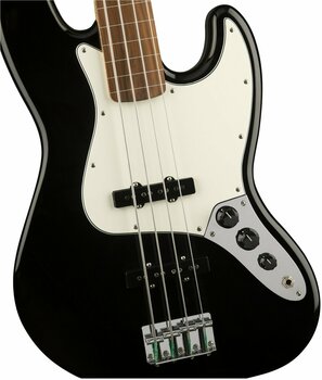 Elektromos basszusgitár Fender Standard Jazz Bass FL Pau Ferro Black - 5