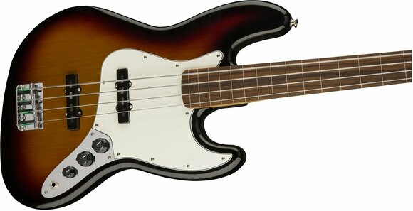 Elektrische basgitaar Fender Standard Jazz Bass FL Pau Ferro Brown Sunburst - 4