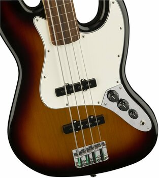 Bas elektryczna Fender Standard Jazz Bass FL Pau Ferro Brown Sunburst - 5
