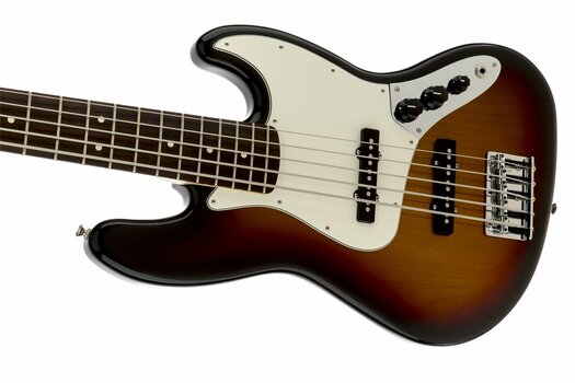 Basse 5 cordes Fender Standard Jazz Bass V Pau Ferro Brown Sunburst - 6