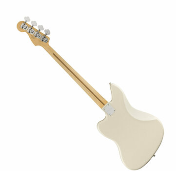 Elektrische basgitaar Fender Standard Jaguar Bass Pau Ferro Olympic White - 2