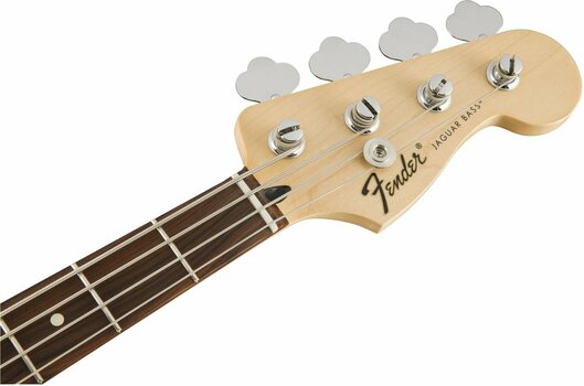 Basse électrique Fender Standard Jaguar Bass Pau Ferro Olympic White - 4