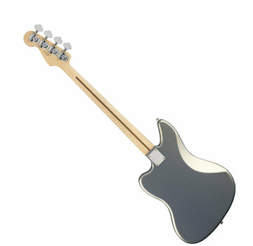Basse électrique Fender Standard Jaguar Bass Pau Ferro Ghost Silver - 2