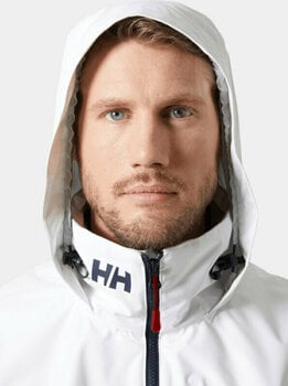 Giacca Helly Hansen Crew Hooded 2.0 Giacca White L - 5
