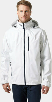 Giacca Helly Hansen Crew Hooded 2.0 Giacca White M - 3