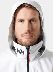 Jacket Helly Hansen Men's Crew Hooded Sailing 2.0 White - 4