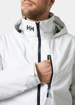 Jacket Helly Hansen Crew Hooded 2.0 Jacket White 2XL - 6